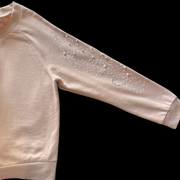 American Rag pearl embellished sweatshirt - Picture 4 of 5